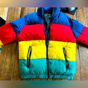 Puffer coat/ forever 21 /barley worn /men’s S/